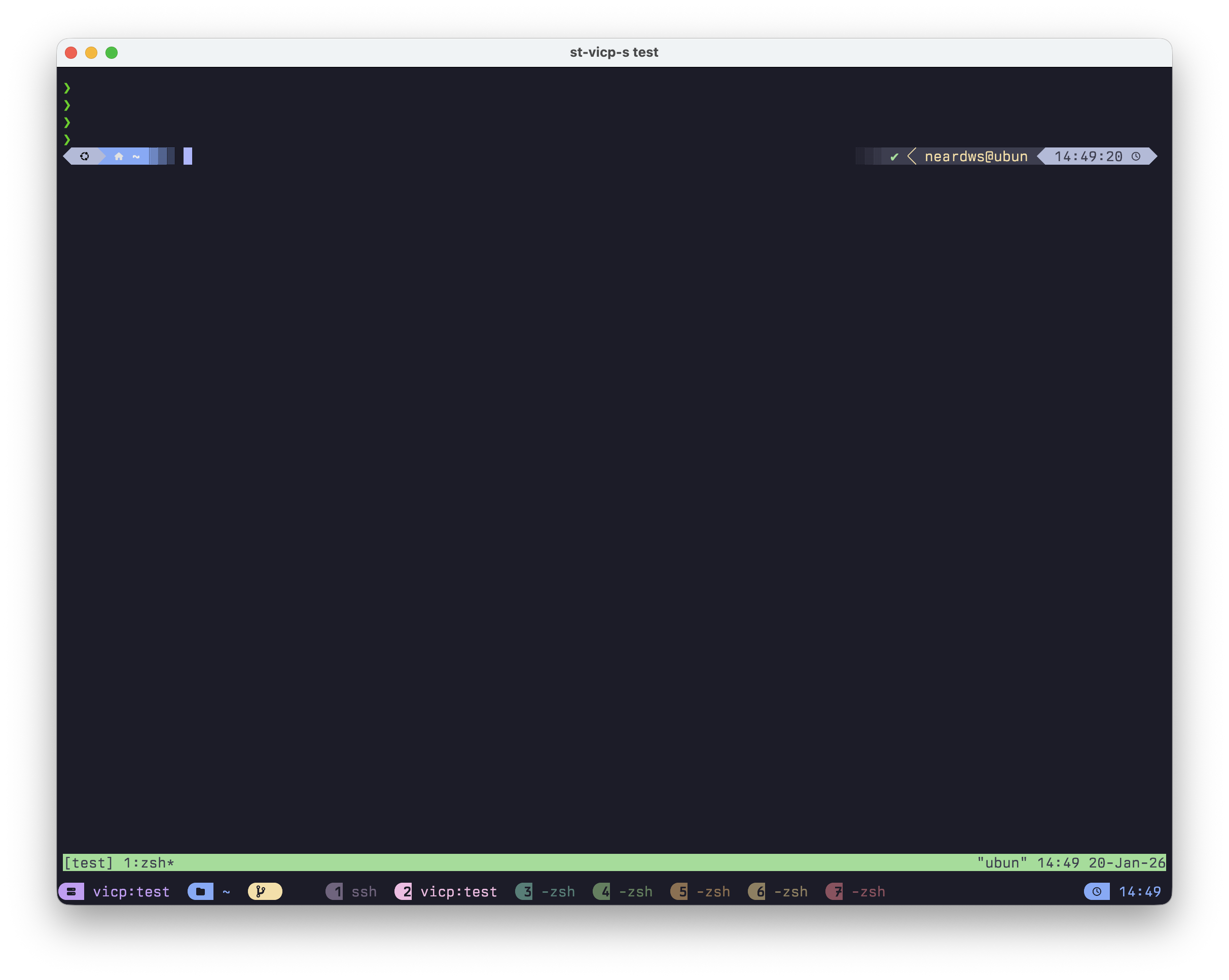 Kitty Custom Tab Bar